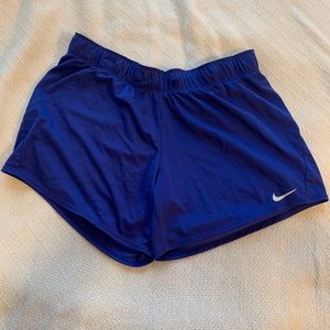 Blue Nike Dri Fit Shorts Large